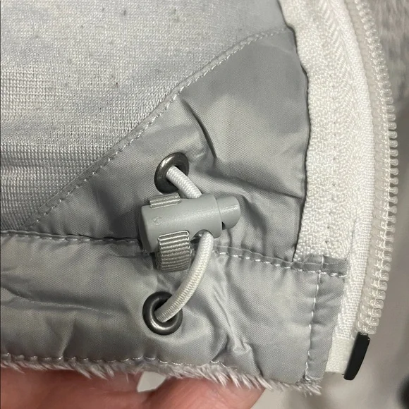 The North Face Osito Fleece Full Zip Jacket Gray/Silver- Size Medium - Picture 10 of 10